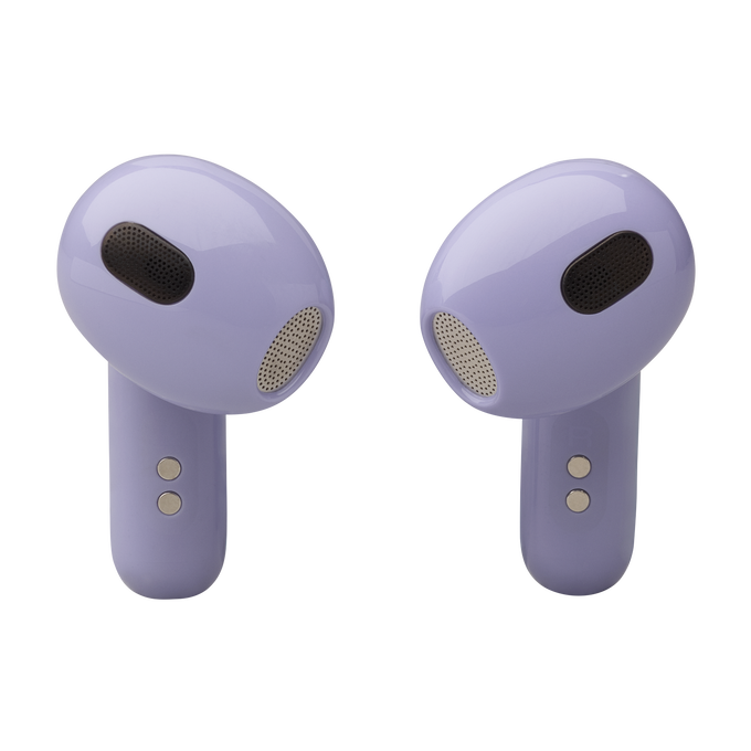 JBL Live Flex 3 - Purple - True wireless noise-cancelling open-stick earbuds - Detailshot 1 image number null